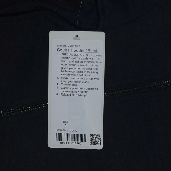 Lululemon Jacket-Size 2-Never worn-$100 - Picture 3 of 3